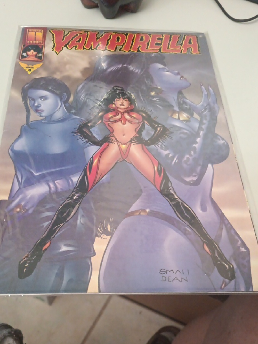 Vampirella Comic Book - Cover Art (Red, Black)
